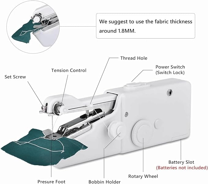 Maquina de coser portátil Manual