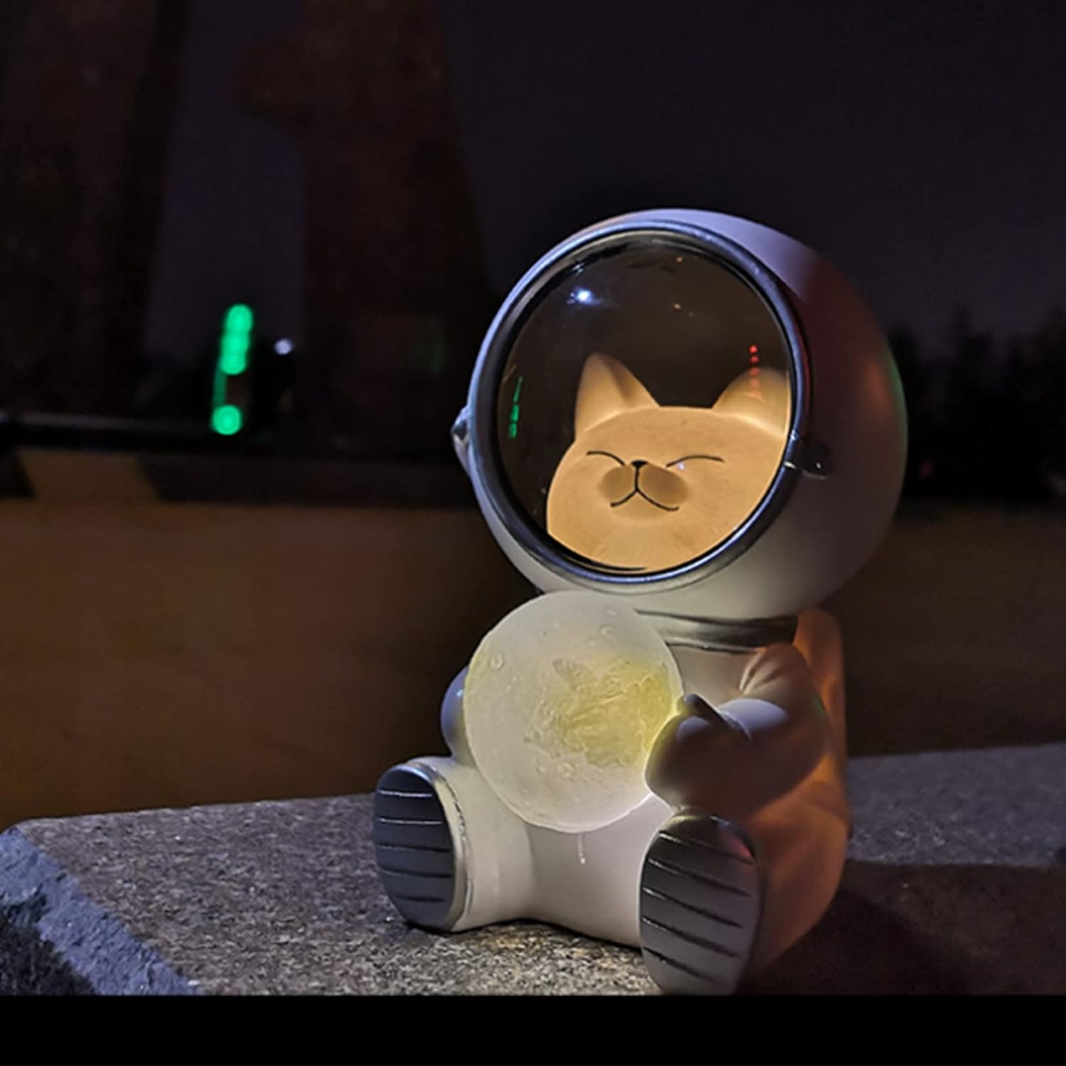 LUZ LED NOCTURA DE GATO ASTRONAUTA