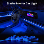 LUZ LED ELECTROLUMINISCENTE PARA INTERIOR DE AUTOMÓVIL