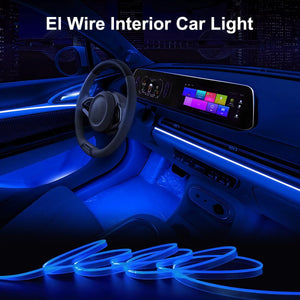 LUZ LED ELECTROLUMINISCENTE PARA INTERIOR DE AUTOMÓVIL