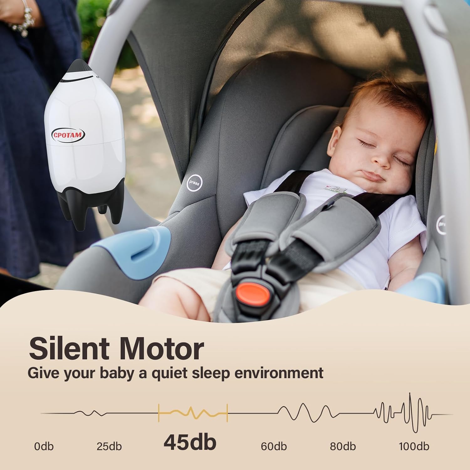 MECEDORA ROCKET AYUDA A BALANCEAR COCHE PARA DORMIR BEBES