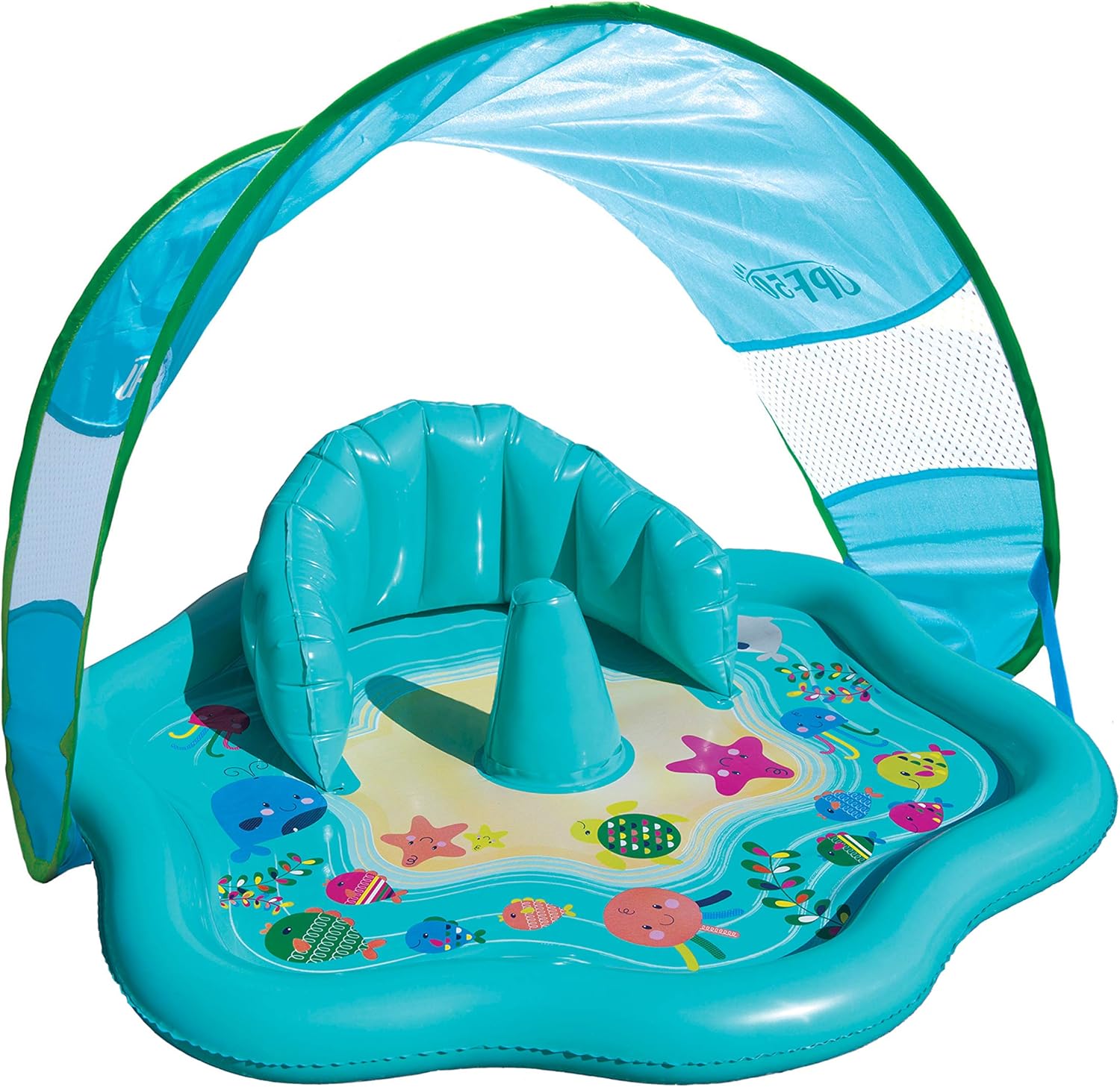 PISCINA INFLABLE PARA BEBÉ / PROTECCIÓN SOLAR