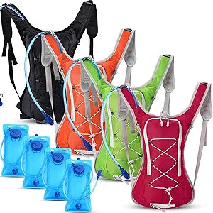 🎒🚵‍♂️ WESITI – PACK DE 2 MOCHILAS DE HIDRATACIÓN CON DEPÓSITO DE 2L 💦🏃‍♂️