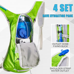 🎒🚵‍♂️ WESITI – PACK DE 2 MOCHILAS DE HIDRATACIÓN CON DEPÓSITO DE 2L 💦🏃‍♂️