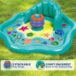 PISCINA INFLABLE PARA BEBÉ / PROTECCIÓN SOLAR