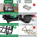 Escurridor De Platos 2 Niveles  Multifuncional