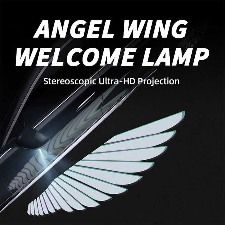 KIT DE FOCOS LED CON PROYECTOR ALA DE ÁNGEL