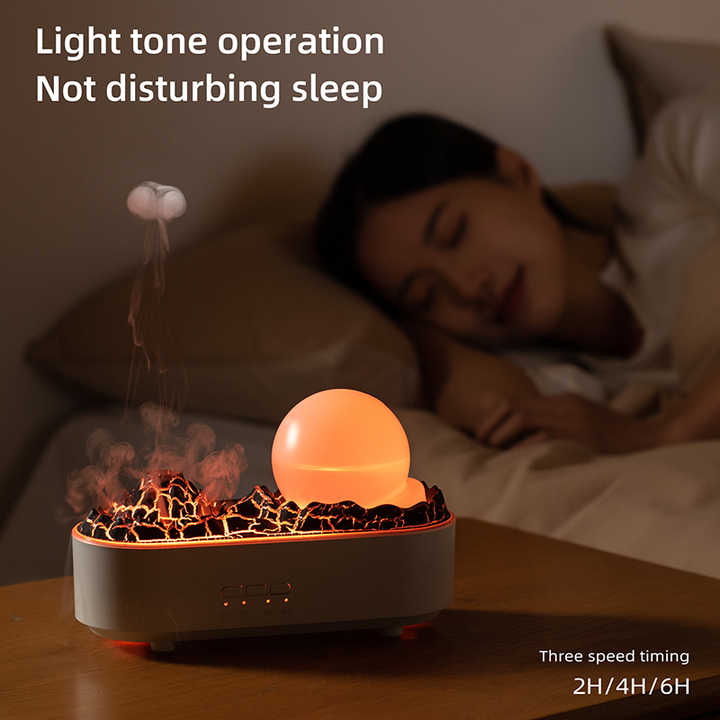 💨 H2O LAMP HUMIDIFIER – HUMIDIFICADOR ULTRASÓNICO CON AROMATERAPIA Y LUZ LED 🌿