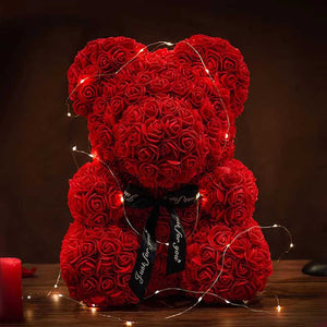 Oso de Rosas: 🧸🌹 Un Abrazo de Amor para San Valentín 💖