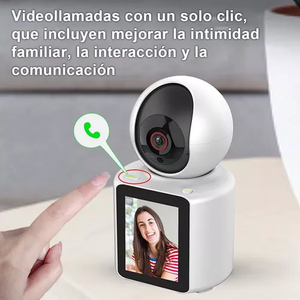 📸📞 Cámara con Pantalla Bidireccional y Videollamadas 🌟